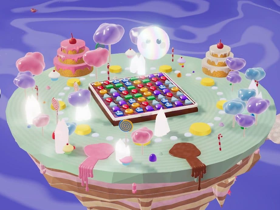 The toy tray of Frosting Falls in Moonbow Isles