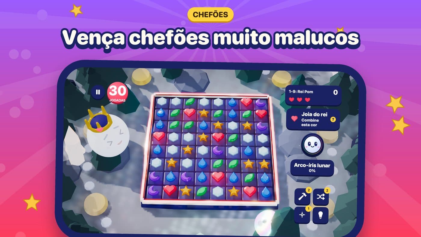 Moonbow Isles na Apple TV, a batalha contra o Rei Pom